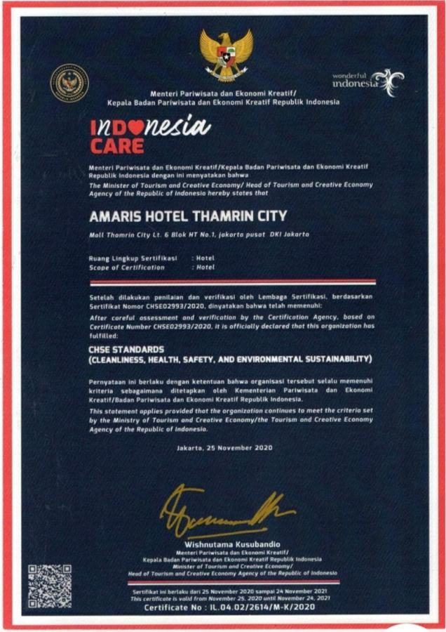 ג'קרטה Amaris Hotel Thamrin City מראה חיצוני תמונה